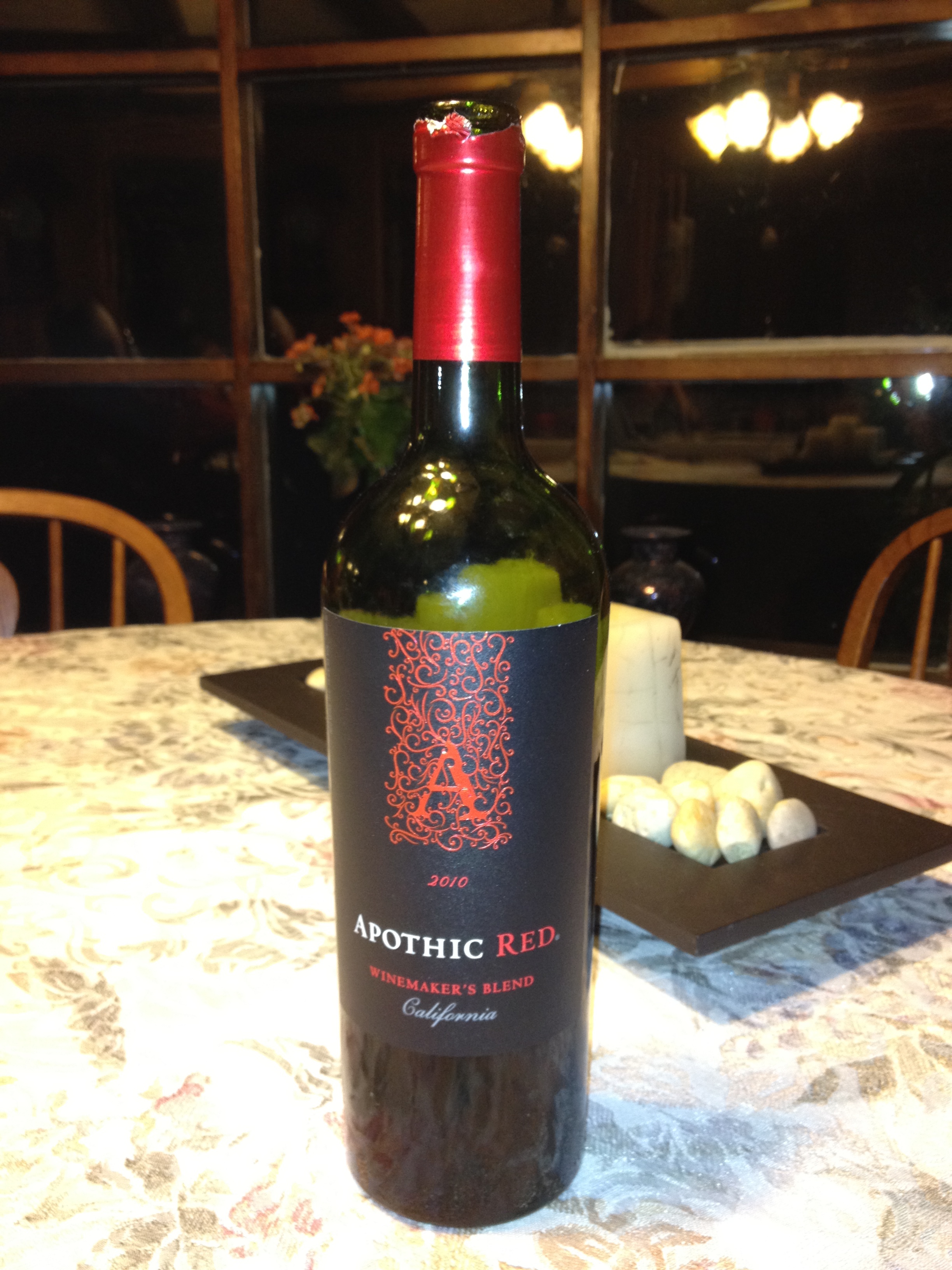 2010 Apothic Red – Winemaker’s Blend